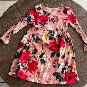 Old navy floral long sleeve dress